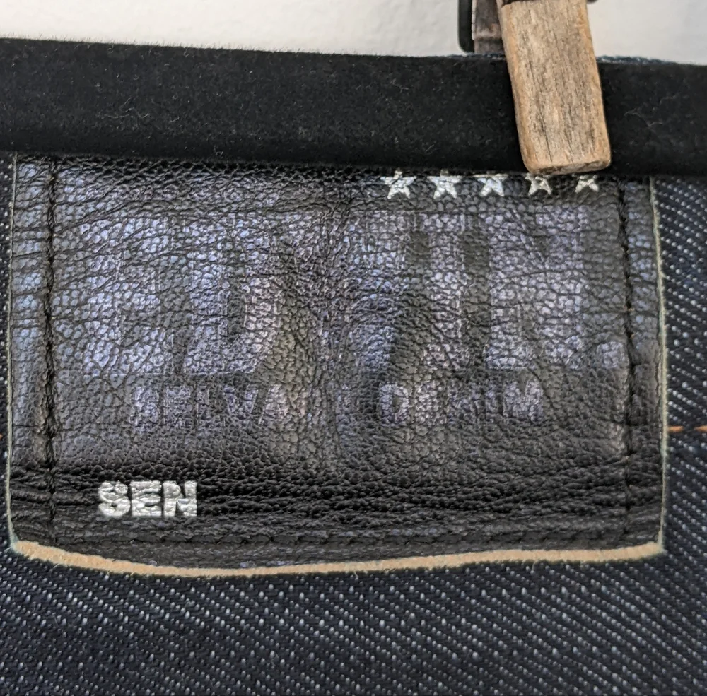 Edwin Indigo Japanese Selvedge Slim Denim Jeans 33x33 - Picture 2 of 8
